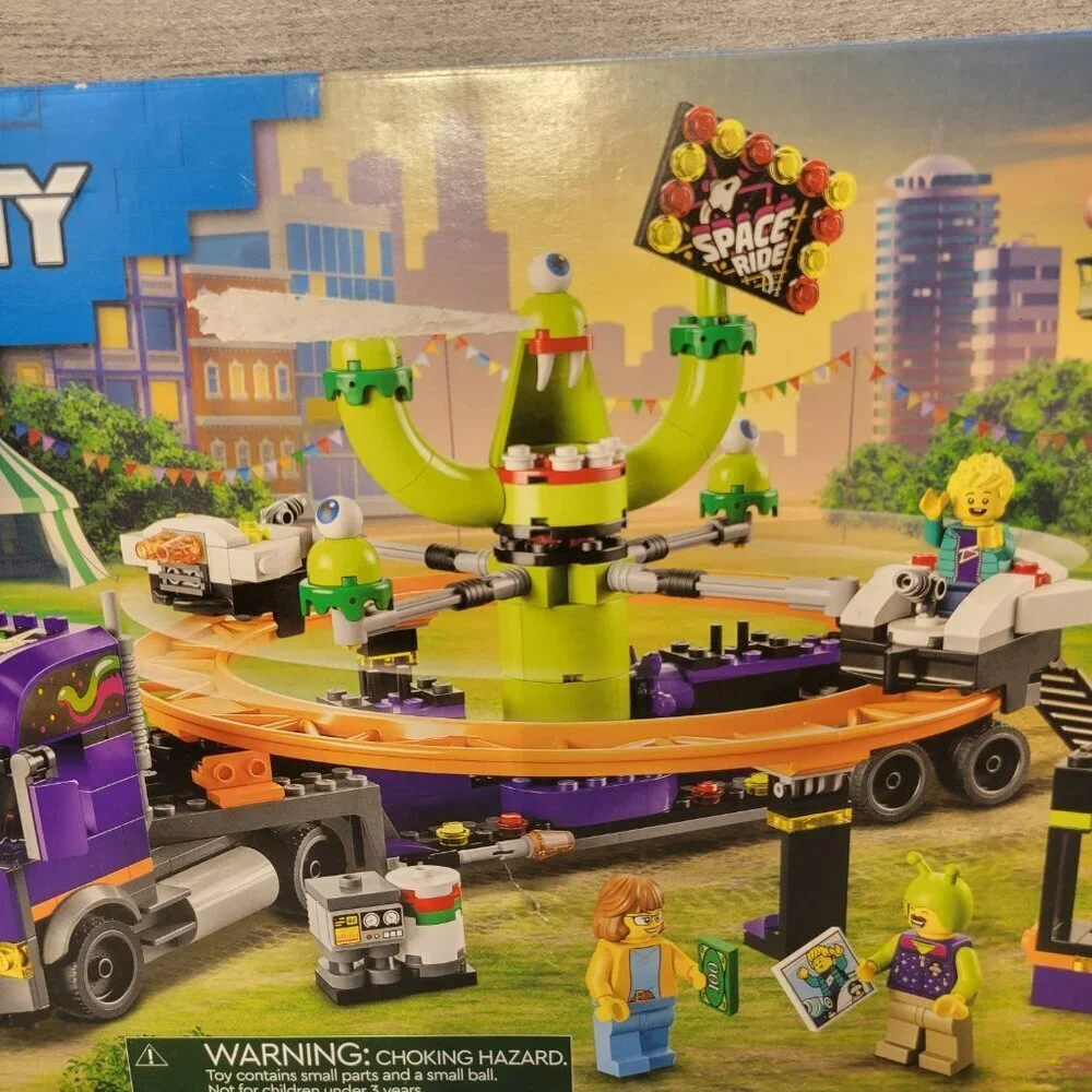 Lego City Space Ride Amusement Truck 60313